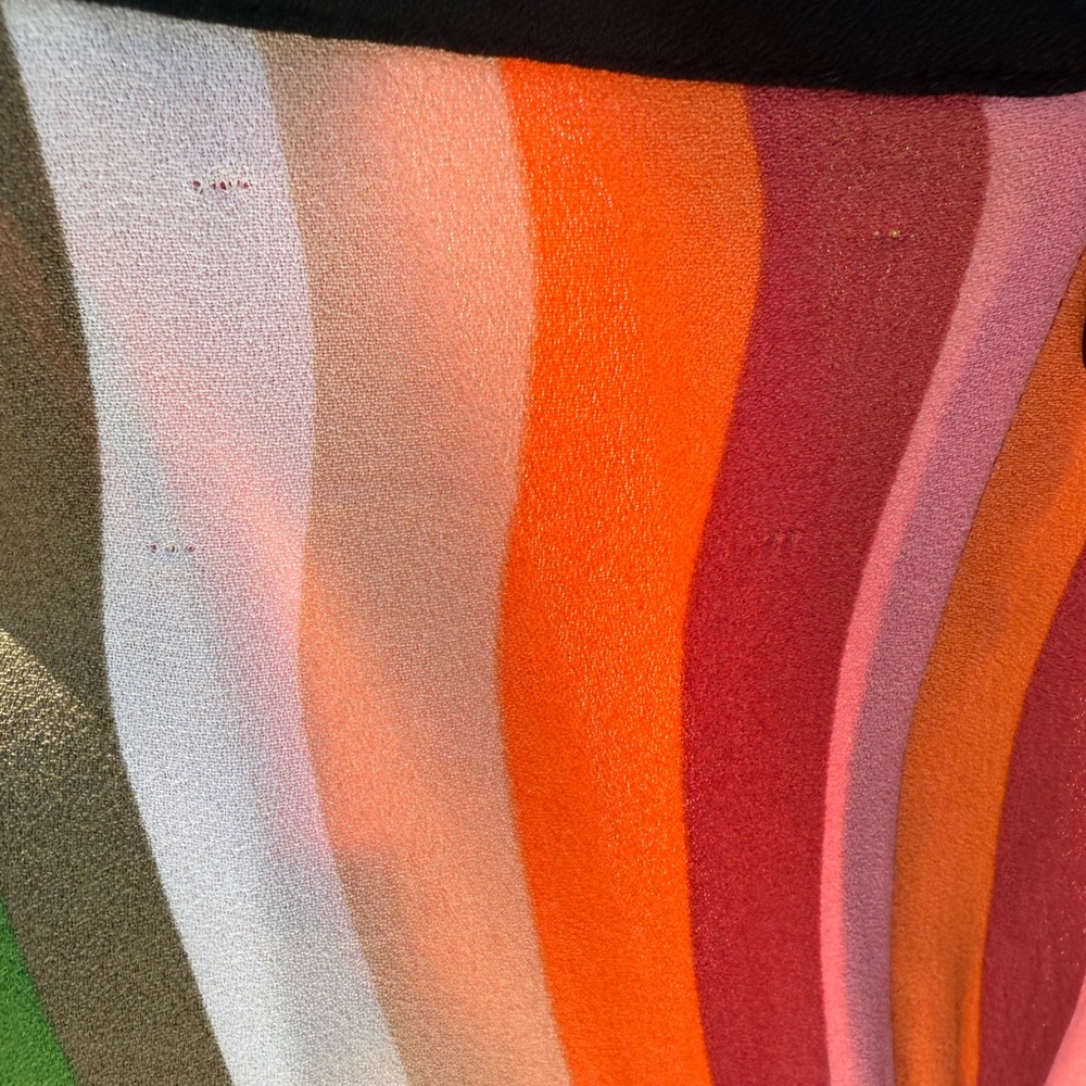 Reformation Bea Colorful Striped Midi Skirt 6 - Picture 3 of 5